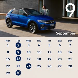 ９月定休日