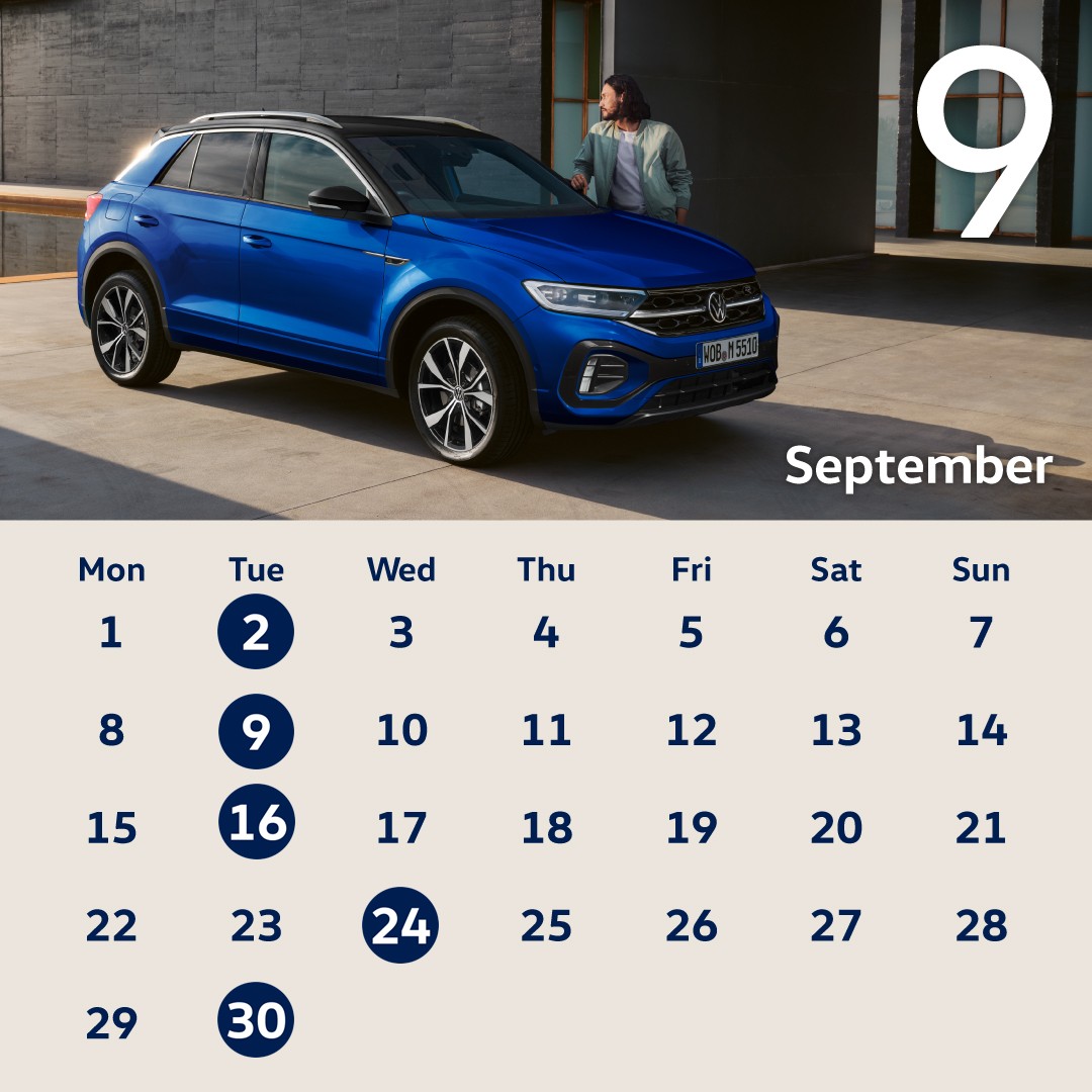 9月定休日